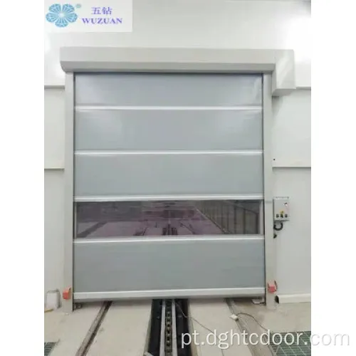 Porta de PVC do obturador industrial automático de rolamento industrial